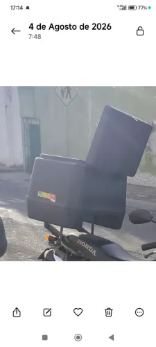 VENDO BAU PRA MOTO