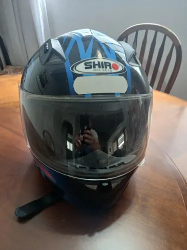 Vendo capacete Shiro, modelo SH-881, Tamanho 61 cm