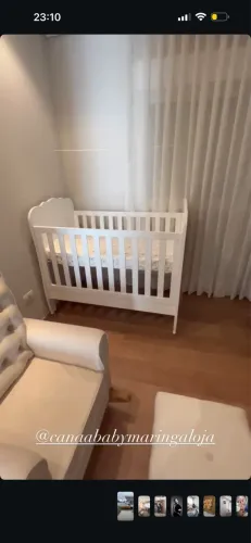 berço bebê 3 em 1 completo. Berço, colchão e mosquiteiro 