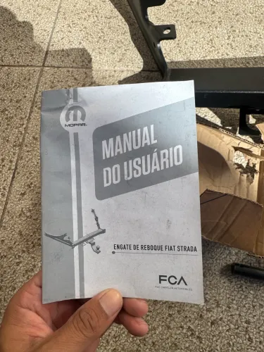 Engate Reboque - Fiat Strada 2023 a 2025
