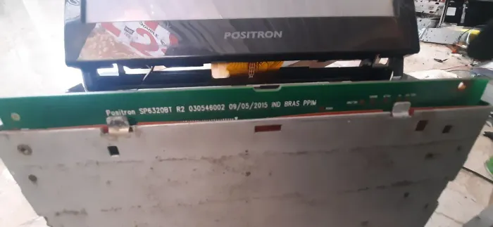 Dvd positron sp6320bt (sucata funcionando)