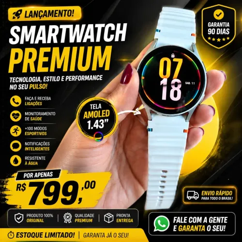 Samsung Watch 7 Relógio Premium