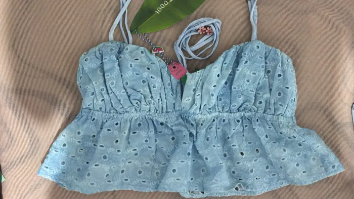 Blusa Estampada Jardim Primavera P Farm