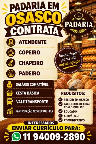 PADARIA EM OSASCO