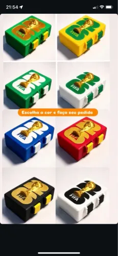 Case para figurinhas da Copa 2026
