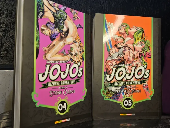 Mangá JoJo's Bizarre Adventure Part 6 - 4 5 - NOVO