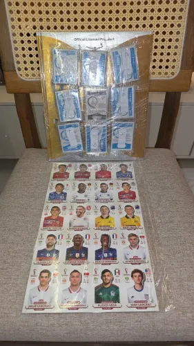 Kit Copa 2022 (Álbum + Figurinhas)