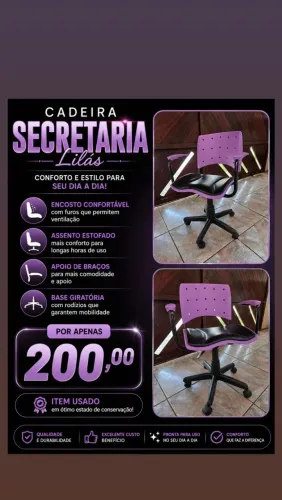 Cadeira Secretaria 