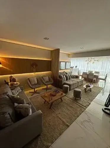 Apartamento no Torres Cenário com 3 Suítes, 125m², Andar Alto, Nascente, Localizado no Tel