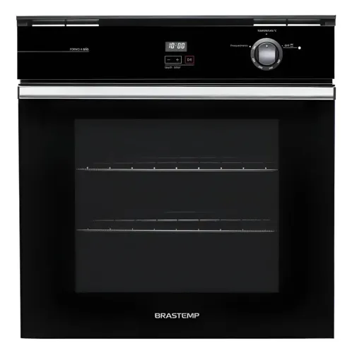 Forno de Embutir Brastemp 78L a Gás Preto 220V Nunca usado na Caixa