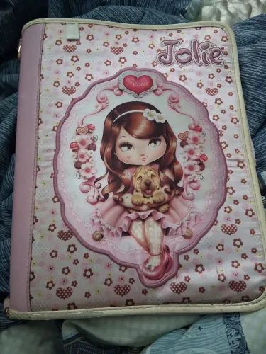 Fichario jolie antigo 2000