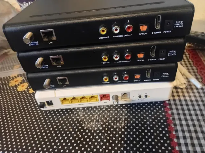 Modem da vivo e aparelho da vivo 