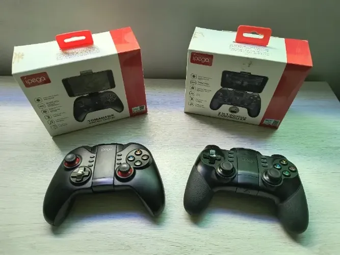 Kit Controles Ípega 9076/9068 + Suporte 