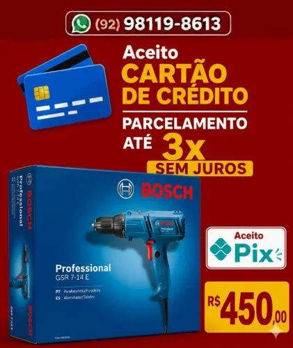 Bosch Parafusadeira e furadeira GSR 7-14 E 400W