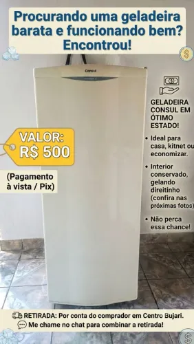 Vendo dessa geladeira