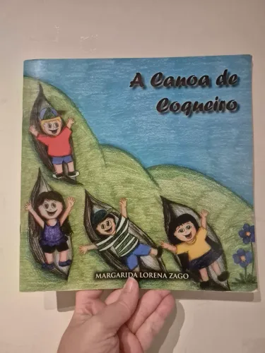 livro infantil a canoa de coqueiro