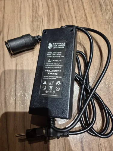 Adaptador 12v Conversor Isqueiro Carro Tomada Casa 110v/220v