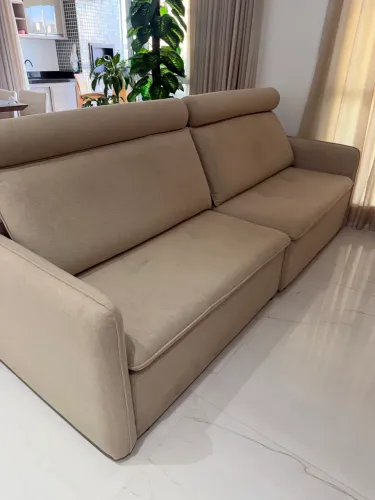 Sofá reclinável 2,50m