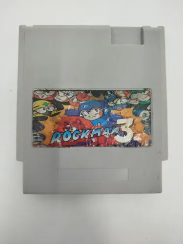 Cartucho Rockman 3 NES 8 bits 72 pinos 