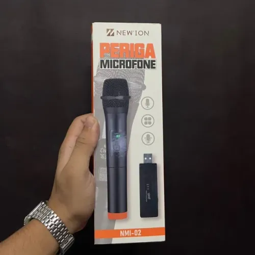 Microfone sem fio - Faço entrega