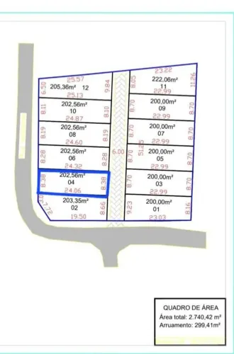 Lote Vicente Pires Rua 8