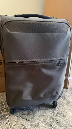 Mala de bordo Samsonite Cinza