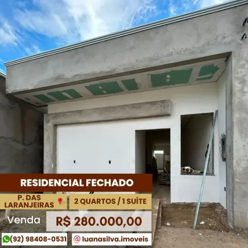 RESIDENCIAL FECHADO - Imóvel para venda com 2 quartos em Flores - Manaus - AM