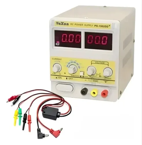 Fonte Assimetrica Bancada 1502dd+ 110v Ou 220v + Cabo Teste