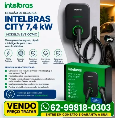 Wallbox INTELBRAS CITY 7,4 KW