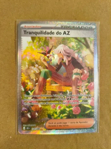 Carta pokémon tranquilidade do AZ (120/086) MN