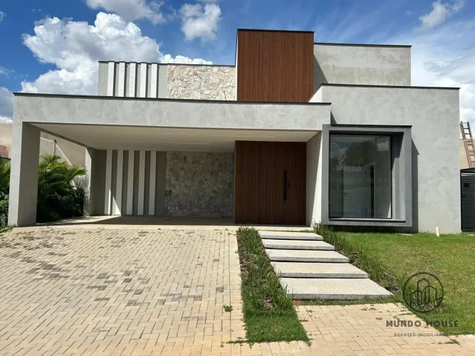 Casa em Condomínio Alphaville Nova Esplanada 4, luxo, exclusividade e natureza em perfeita
