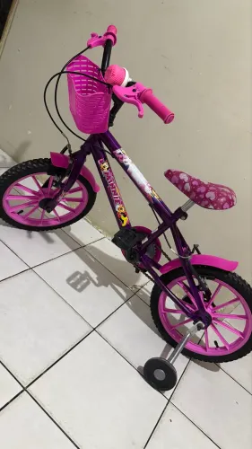 Bicicleta aro 17 menina