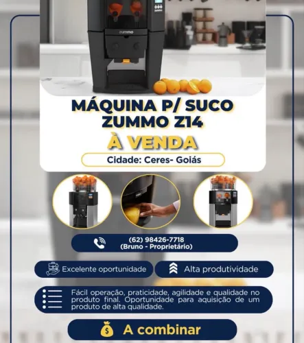 Máquina de Suco Industrial Zummo Z14