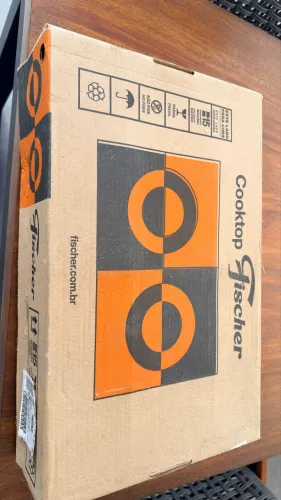 Cooktop Fisher 2 bocas NOVO NA CAIXA