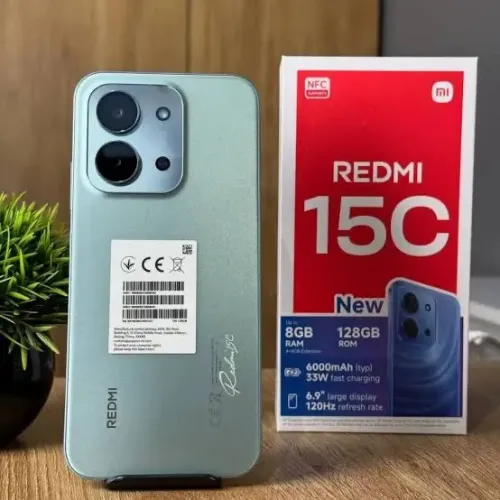 XIAOMI REDMI 15C 128GB/4GB RAM - COM GARANTIA