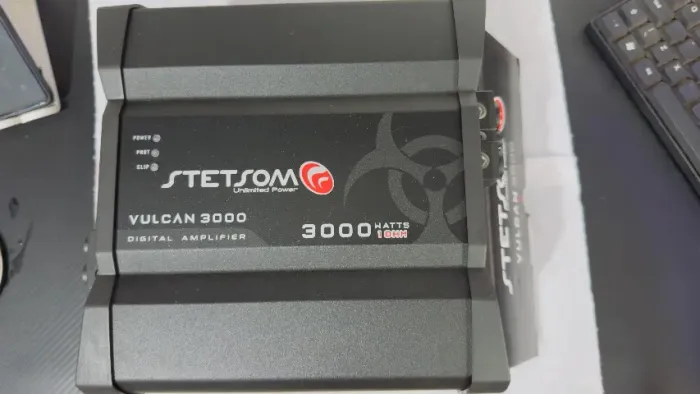 Módulo Amplificador Stetsom Vulcan  3000W RMS e 1 Ohms