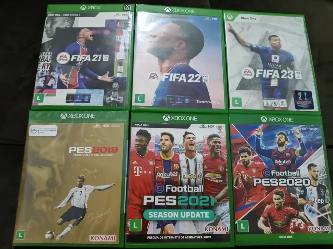 Coleção PES FIFA Xbox One Series X Original