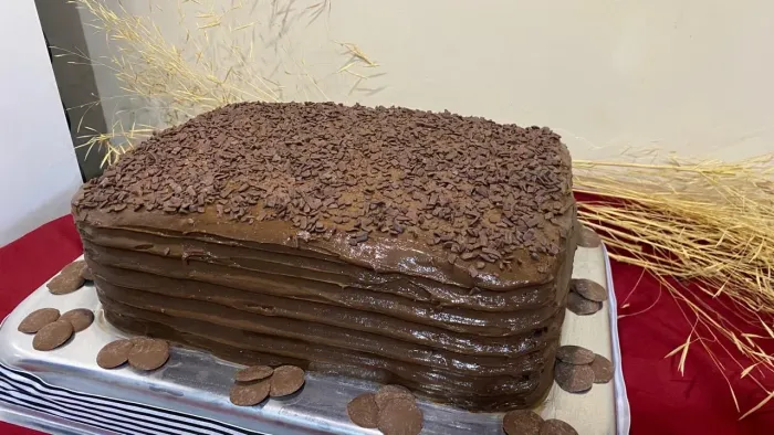 Bolo de chocolate 35x25