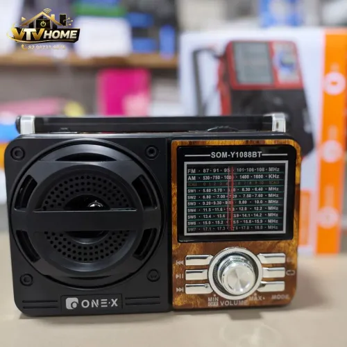 Rádio Vintage AM/FM Retrô Completo + Entrega Grátis 