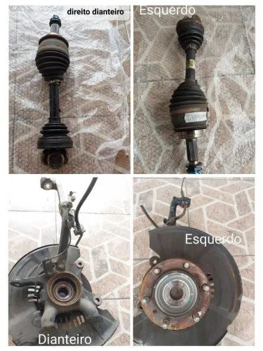 Manga eixo e semi eixo original hilux 2.8 diesel 2018