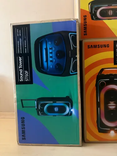 Caixa de Som Samsung Sound Tower MX-ST50F 240W Bluetooth - Original com Nota Fiscal