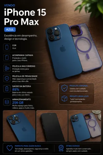 iPhone 15 pro Max 256gb