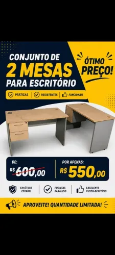Mesas de escritório