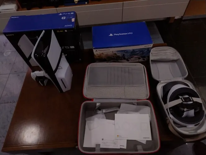 PlayStation 5 pro com VR 2