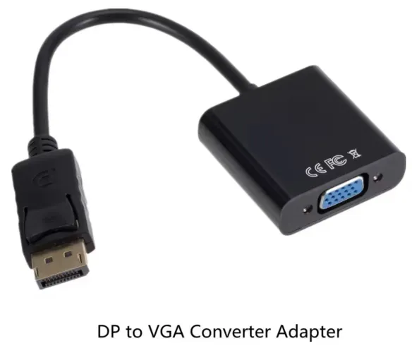 Adaptador DP Displayport Para VGA