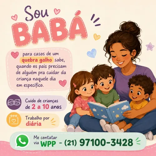TRABALHO COMO BABÁ