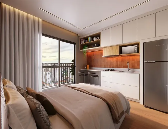 Studio em condomínio à Venda em Perdizes, São Paulo - SP