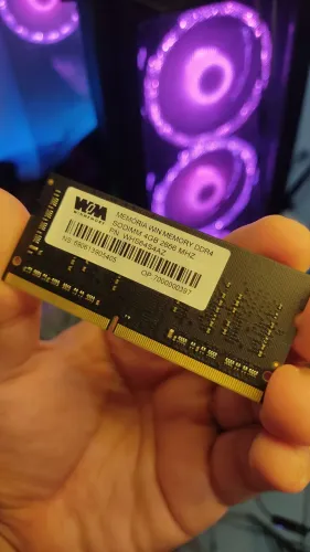 Memória RAM para Notebook 4GB 2666MHz - Mais desempenho para o seu dia a dia!