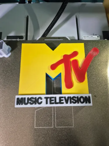 Letreiro Atari e MTV 