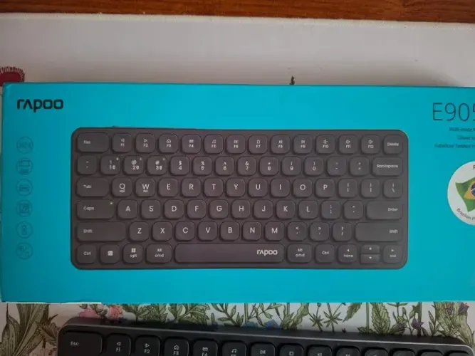 Teclado Rapoo E9050L ABNT2